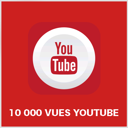 article 10000 vues youtube